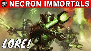 NECRON IMMORTALS IN WARHAMMER 40000 [upl. by Tehr]