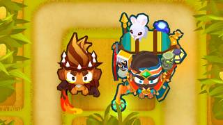 Is 2 Tower CHIMPS Possible WITHOUT Harvesting Bloons TD 6 [upl. by Nylia]