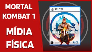 Mortal Kombat 1 PS5 Mídia física [upl. by Ardekan484]