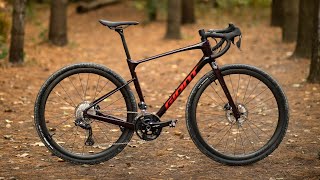 Giant Revolt Advanced Pro 0 A first look at the fast gravel racer [upl. by Yemac511]