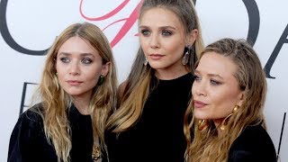 MaryKate Ashley amp Elizabeth Olsen arrive to the 2016 CFDA awards [upl. by Idnim955]