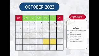 School Calendar 2023 2024 DepEd1 [upl. by Cassella]