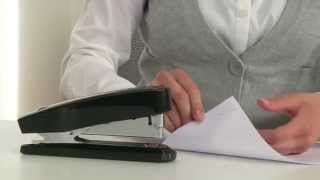 Automatic stapler Novus B 7A application [upl. by Evan]