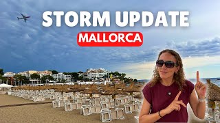 Summer STORMS HIT MALLORCA with Airport Chaos [upl. by Aronas]