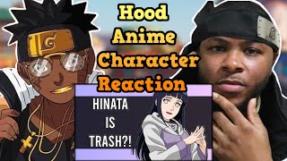 This Is Why People HATE Hinata… HOOD ANIME CHARACTER REACTION HACR [upl. by Ahtela]