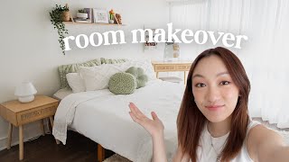 ROOM MAKEOVER pinterest aesthetic cozy transformation [upl. by Deyes]