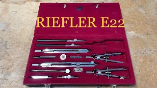 Review  Riefler E22S Drafting Compass Set [upl. by Dayle]