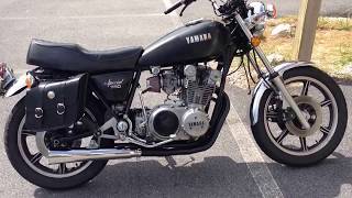 1978 Yamaha XS 750 Special  new exhaust with muffler [upl. by Kelam]