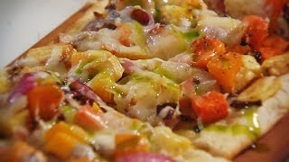 How to Make Healthy Flatbread Pizzas [upl. by Dee]