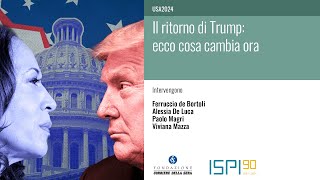 IL RITORNO DI TRUMP ECCO COSA CAMBIA ORA [upl. by Ardnassac]