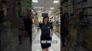 O que você prefere Câmera IP ou Câmera Analógica 📹🤔 [upl. by Mian]