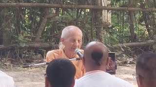 Kavicandra maharaj tells a story from Ganga devi in Kartik Nabadwip mandala parikrama [upl. by Shifrah]