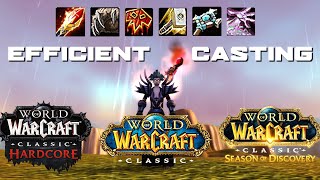 Efficient Casting in Classic WoW Spellcasters Guide to Classic Era Hardcore Season of Discovery [upl. by Nauqaj859]