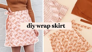 How To Make A Wrap Skirt  3 Different Styles  The Hannah Pattern [upl. by Seto537]