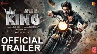 THE KING  Official Trailer  Shahrukh Khan  Suhana Khan  Bobby Deol  Red Chillies  Conceptual [upl. by Adnuhsat]