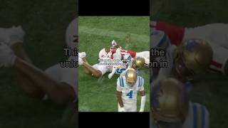 This INT is so UNLUCKY😭🍀youtubeshorts football collegefootball footballshorts [upl. by Chamberlin173]