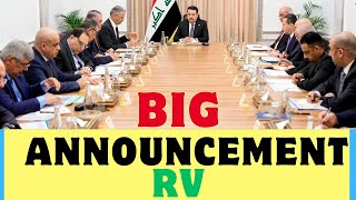 Iraqi Dinar 🔥 PM of Iraq Announces Major Banking amp Monetary Reforms 🔥 Big Rate Updates amp RV News [upl. by Nosnek]