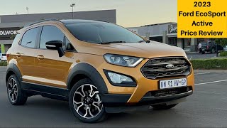 2023 Ford EcoSport Active Price Review  Cost Of Ownership  Practicality  Features  Test Car [upl. by Ahsaeit]