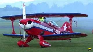 Pitts S1 aerobatic show  Patric Leis  Kehler Flugtage 2018 [upl. by Filide]