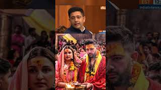 महादेव का महाभक्त राघव चड्ढा  raghavchadha harharmahadev aapkiadalat parineetichopra [upl. by Ynavoj70]