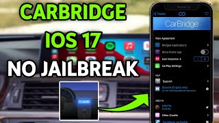 How to Watch YouTube in Car Using CarBridge on iOS iPhone iPad iOS 17 NO JAILBREAK [upl. by Comyns104]