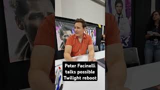 Peter Facinelli talks about the possible upcoming Twilight reboot [upl. by Beaner]