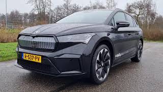 Skoda Enyaq IV 80 Sportline Review Is it better then my Volkswagen ID4 [upl. by Ymereg]