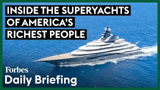 Inside The Superyachts Of America’s Richest People [upl. by Tnaryb552]