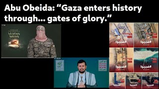 Gaza War Sit Rep Day 275 Abu Obeida Speaks AUDIO IS LOW UNTIL 25 SECONDS IN [upl. by Aehsel]