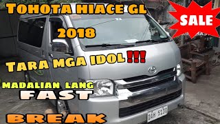 TOYOTA HIACE GL GRANDIA 2018 FORSALE FASTBREAK MUNA secondhand forsale buynsell cars fresh [upl. by Fred]