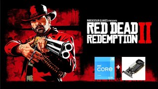 Nvidia Quadro T600  Red Dead Redemption 2 Gameplay [upl. by Crooks]