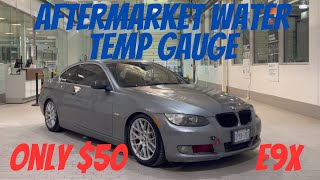 How To Get Water Temp Gauge on BMW E90E92E93E9x [upl. by Licht435]