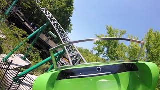 Verbolten  Busch Garden Williamsburg 4K Front Row POV [upl. by Ellenhoj]