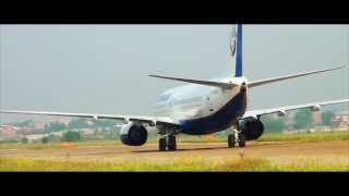 Plane spotting in Irkutsk Russia 04082013 [upl. by Winthorpe470]