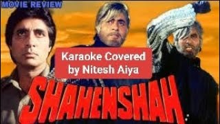 Andheri Raaton Mein  Amitabh Bachchan  Shahenshah  Kishore Kumar  Karaoke cover [upl. by Leandro208]