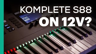 Does it work on 12V  Komplete Kontrol S88 MK2 [upl. by Huberto388]