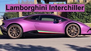 Twin Turbo Lamborghini Interchiller [upl. by Klump536]