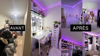 VLOG  Je refais ma chambre de A à Z  GROSSE TRANSFORMATION [upl. by Vaughn245]