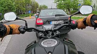 1 Warsaw ride  Honda CB125R 2023 pov [upl. by Andris505]