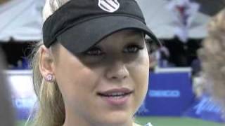 Anna Kournikova World TeamTennis Interview [upl. by Hal966]