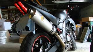 SV650 N pot leovince exhaust [upl. by Whorton]