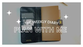 Weekly Plan With Me 2023  The Weekly Diary [upl. by Teddi341]