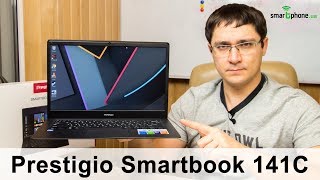 Prestigio Smartbook 141C  ноутбук за 270 с 4 ГБ ОЗУ 9000 мАч [upl. by Arimak]