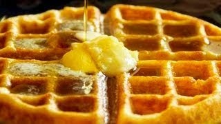 Classic Waffles Recipe [upl. by Lohse]