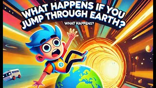 The 42Minute Freefall What Happens If You Jump Through Earth [upl. by Backer]