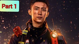 Cold Firefighter 💕 Dancer girl  Ep 1  Chinese Drama Explain In Hindi  Bright Eyes in the Dark [upl. by Othello398]