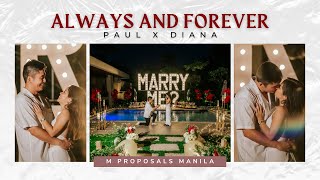 Rustic Garden Proposal  Wedding Proposal  M Proposals MNL  Manila Philippines [upl. by Nylknarf]