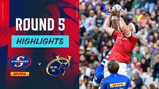 DHL Stormers v Munster  Highlights  Round 5  URC 202425 [upl. by Franklin678]