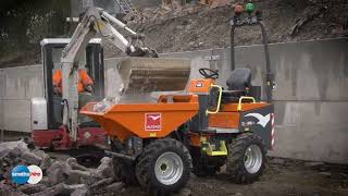 Altrad Belle 1 Ton HiTip Dumper [upl. by Nilhtac]