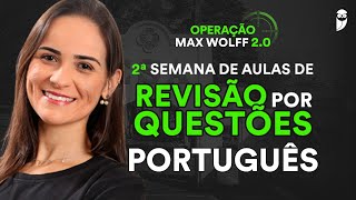 Revisão por Questões Português  ESA 2023  Prof Fabíola Soares [upl. by Ogu]